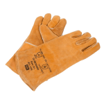 Lashandschoen rundsplitleder 10½ 2XL