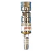 Snelkoppeling 3/8"L acetyleen/propaan aan reduceer - Ibeda