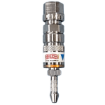 Snelkoppeling zuurstof 1/4"r aan reduceer - Ibeda