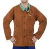 Lasjas split rundlederen Lava Brown maat 2XL