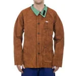 Lasjas split rundlederen Lava Brown maat 3XL - Afbeelding 2