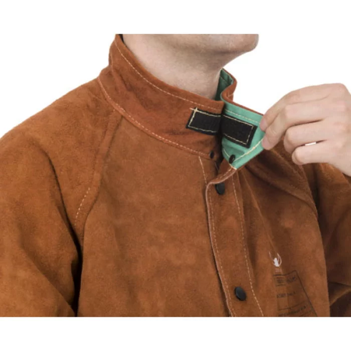 Lasjas split rundlederen Lava Brown maat 3XL - Afbeelding 5