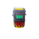 Automatische lashelm "flame" zwart - Afbeelding 2