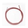 Toorts liner 1.0 - 1.2 mm - 3.4mtr lang - rood
