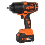 1/2" SLAGMOERSLEUTEL 18V MET LADER EN 2* 6Ah ACCU'S - Afbeelding 2