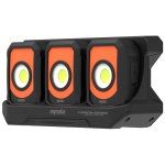 3 DELIG SET MAGNETISCHE WERKLAMPEN MET LAADDOCK