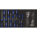 EVA FOAM INLEG SCHROEVENDRAAIERS EN STIFTSLEUTELS TBV SP40101