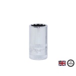 SOCKET 1/4 DR 12 PT SAE 1/2"