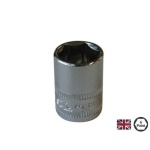 SOCKET 1/4DR 6PT SAE 1/2"