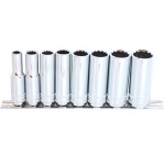 DOPPEN OP RAIL 3/8” 12-KANT 8 DELIG SAE LANG