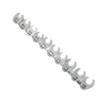 FLARE CROWFOOT NUT WRENCH RAIL 3/8" 10PC