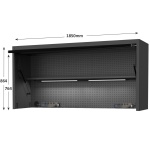 POWERBOARD TOPKIST ZWART USA SUMO SERIES 185CM