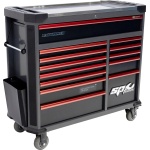 TECH SERIE GEREEDSCHAPWAGEN 13 LADEN DIAMOND BLACK/RED
