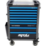 TECH SERIE GEREEDSCHAPWAGEN 9 LADEN DIAMOND BLACK/BLUE