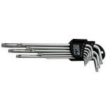 TORX STIFTSLEUTELSET MAGNETISCH 9 DELIG