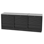 USA WORKSHOP SERIES 4 DELIG LAAG MET RVS WERKBLAD