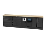 USA WORKSHOP SERIES 6 DELIG LAAG MET HOUTEN WERKBLAD